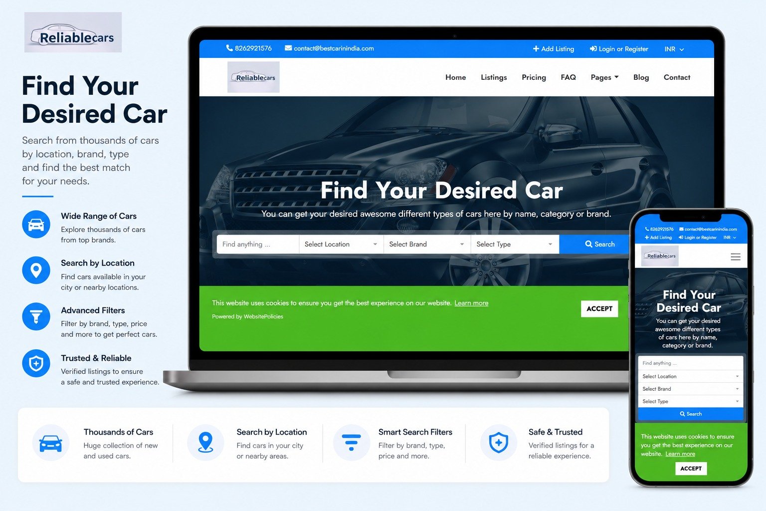 AutoSphere – Car Listing & Automobile Marketplace Theme